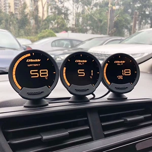 Sirius grdy avtomobil LCD displey su temperaturu sürət turbo yarış ölçən