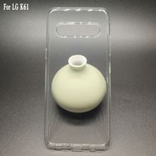 適用於LG K61 全透明防水紋 TPU 手機殼皮套素材殼彩繪軟殼保護套