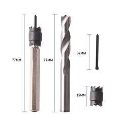 Stainless steel drill bit spot welding drill, spot welding drill set for anchor point repair, electric tool set for spot welding drill bits