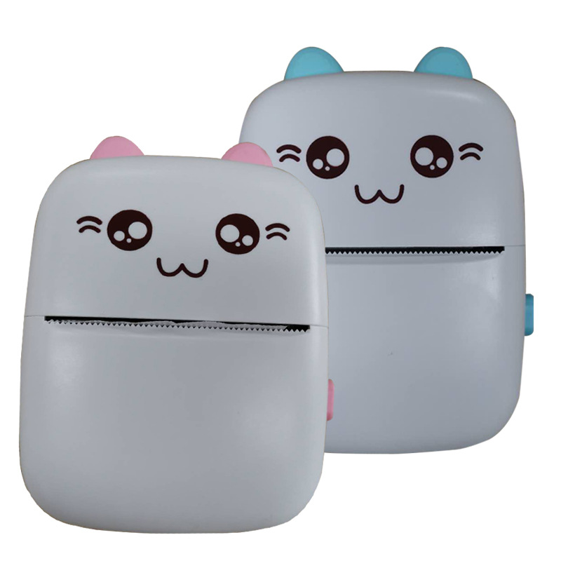 迷妳藍牙打印機掃碼拍照打印機錯題提取打印機卡通動漫趣味打印