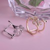 One size fashionable ring, accessory, Japanese and Korean, micro incrustation, on index finger, wholesale