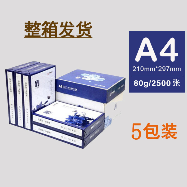 Tianzhangyun A4 80g 1박스 5팩 [광동 지역만 배송]
