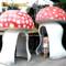 龍晨時代-超大型仿真蘑菇房子玻璃鋼雕塑 城市中心廣場景觀擺件