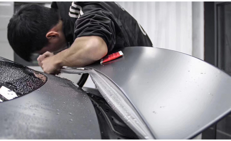 Car invisible car coat frosted matte TPU paint transparent protective film scratch-proof baking-free TPH car body film