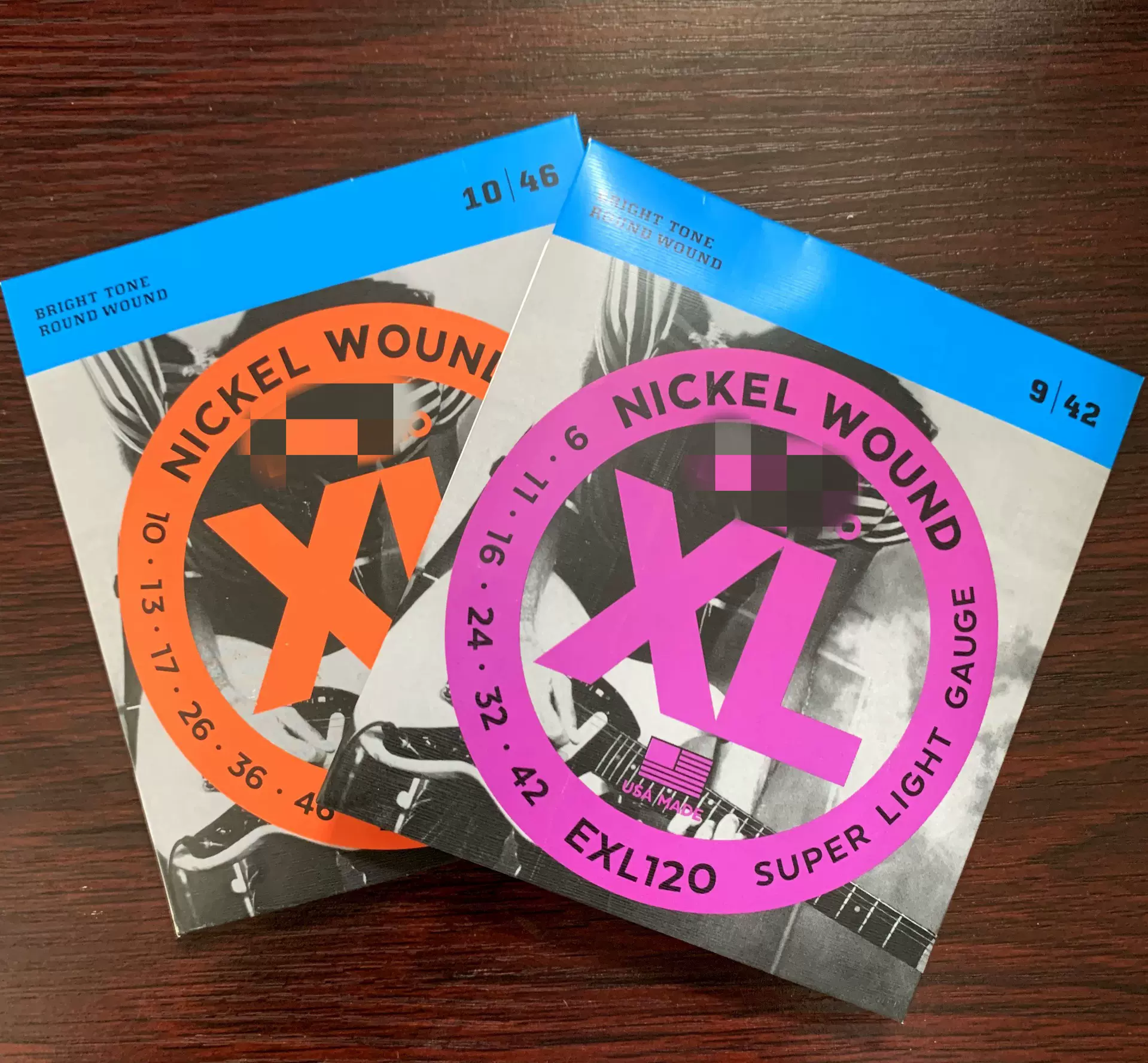 电吉他弦琴弦一套6根套装防锈EXL110/120 琴弦批发 电吉他弦配件