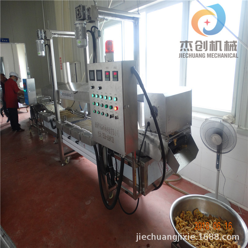 供应小酥肉过液体浆设备 全自动上浆机 一体化全自动小酥肉油炸机