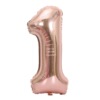 Digital balloon, evening dress, decorations, 40inch, gold and silver