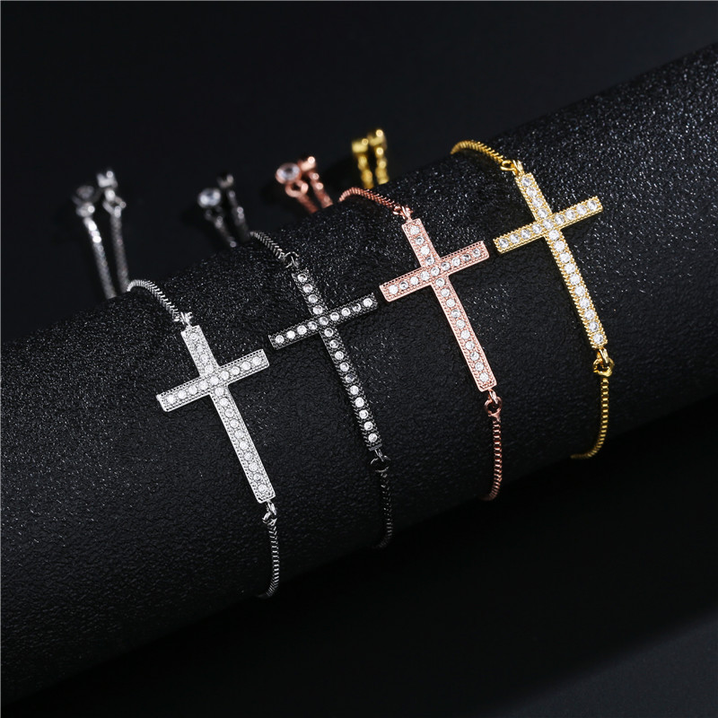 New Product Classic Cross Bracelet Adjustable Jewelry display picture 2