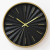 Nordic new hanging clock modern minimalist round quiet living room bedroom bedroom 3D three -dimensional gold scale watch