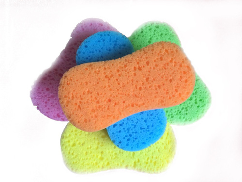 22.5X11X4.5 large car wash sponge high density 8-character compressed sponge car sponge block honeycomb sponge
