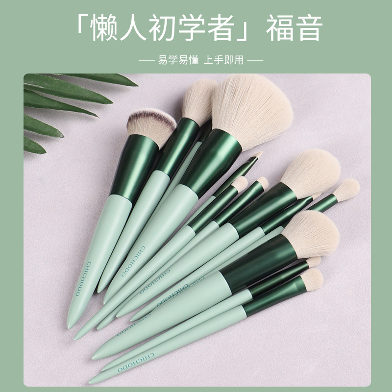 Mitis makeup brush set for lazy beginner...