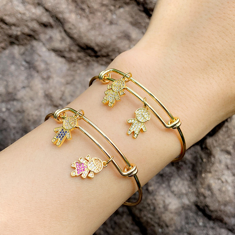 Bracelet Popular Push-pull Bracelet Boy And Girl Telescopic Bracelet Adjustable Bracelet Wholesale Nihaojewelry display picture 3