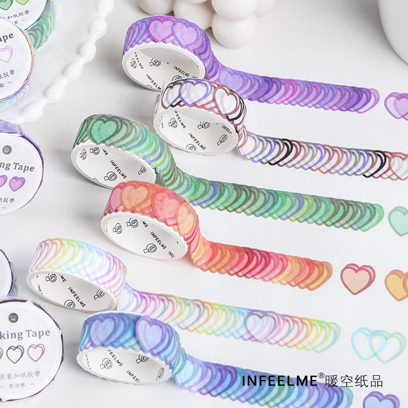 Infeel.me Alien and Paper Tape Vestes Series Ins Small Fresh Persons DIY 6 моделей