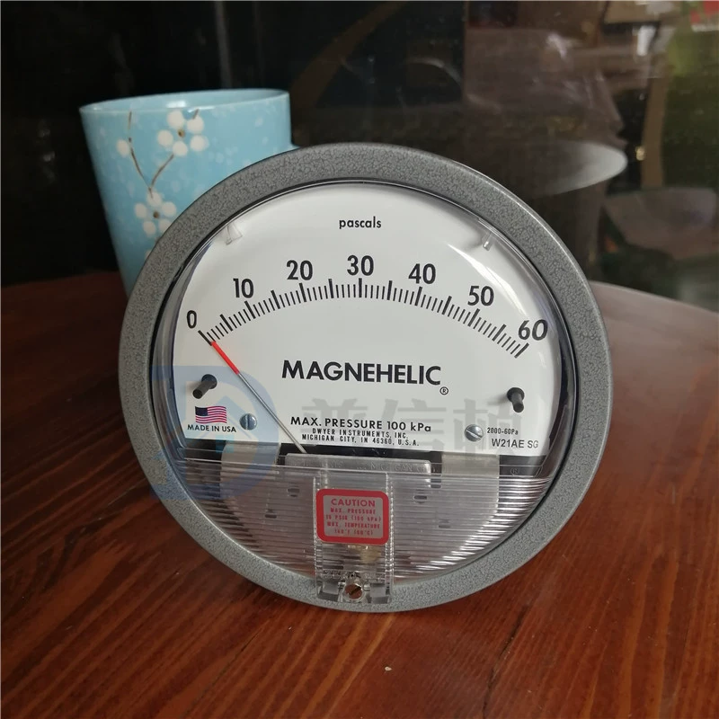 Манометр перепада давления Dewalt MAGNEHELIC, манометр отрицательного давления, манометр статического давления для больниц, фармацевтических заводов