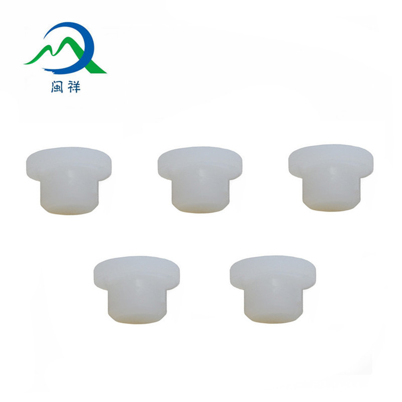 环保实心硅胶塞堵头T型空心密封孔塞有倒扣耐高温喷涂胶塞定制