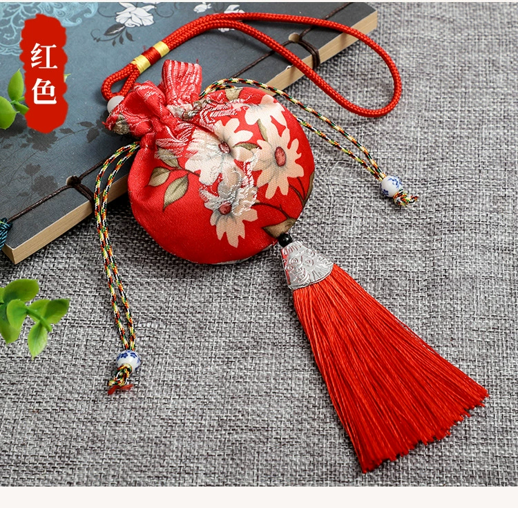 Perfume ancient style, high-end bag, pendant, with embroidery