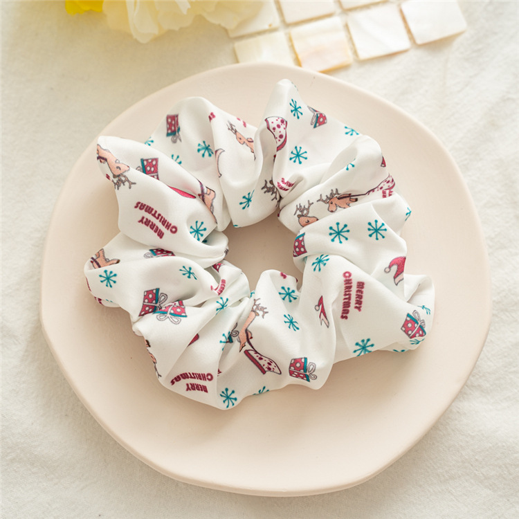 Satin Sweet Hair Scrunchies display picture 9