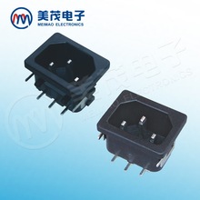 AC�Դ����Ʒ�� 3�_���_�m���� AC�����ʽ90�Ȳ��_����10A/250V