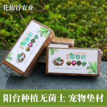 【烏龜爬寵包裝】椰磚椰土椰糠磚營養土綠蘿土栽培基質650克