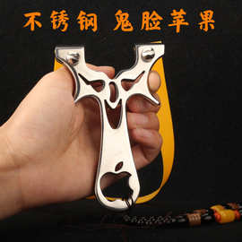 不锈钢线切外贸跨境竞技弓批发 鬼脸 苹果直板免绑淮撑外贸直供