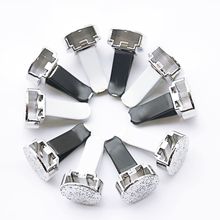 金属卡槽出风口汽车香水夹子 装螺丝车载香薰夹 风口DIY饰品配件