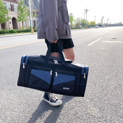 2020新款潮手提旅行包行李袋男女超大容量短途旅行袋健身包防泼水|ms