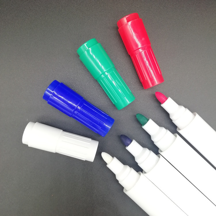 可擦水性彩色馬克筆 大容量液體無塵粉筆 大號白色記號筆