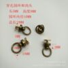 Manufactor Direct selling Copper Head monk mobile phone decorate hardware Perforated nipple stud