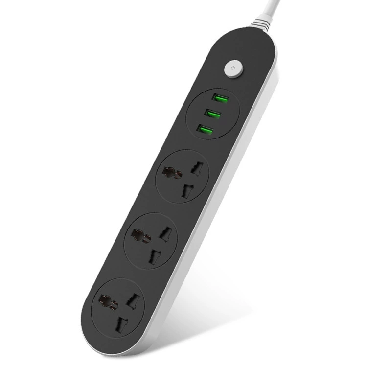 Cross -border dedicated to wiring socket Wired plug -in multi -function plugs Multifunctional plugs USB socket 1.8m wiring board intelligent duct