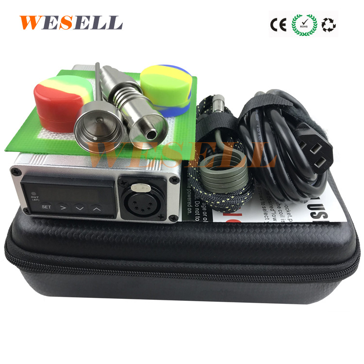 PID 银色包包Enail DIY 温控器套装 发热线圈 钛钉,E nail Dnail