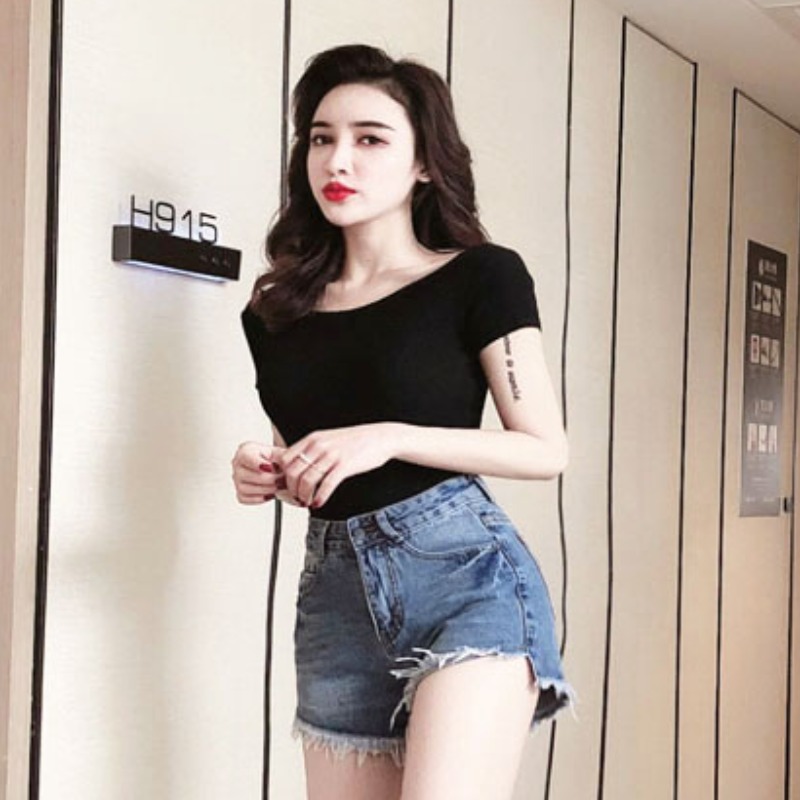 Pantalon léger femme en cow-boy - Ref 3430014 Image 4