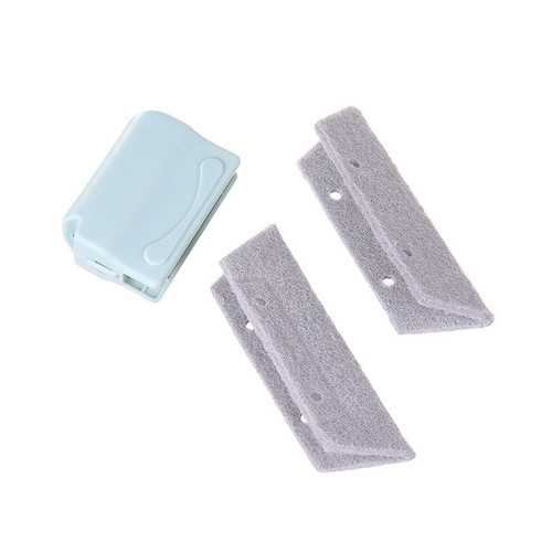 Japanese style window groove cleaning brush. Window groove cleaning tool. Small brush for sweeping grooves. Brush for cleaning window sill gaps.