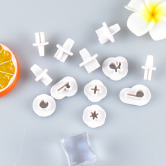 Creative expression handmade diy eyes glasses eyelashes pattern pasta children's food supplement artifact plastic steamed bun mold