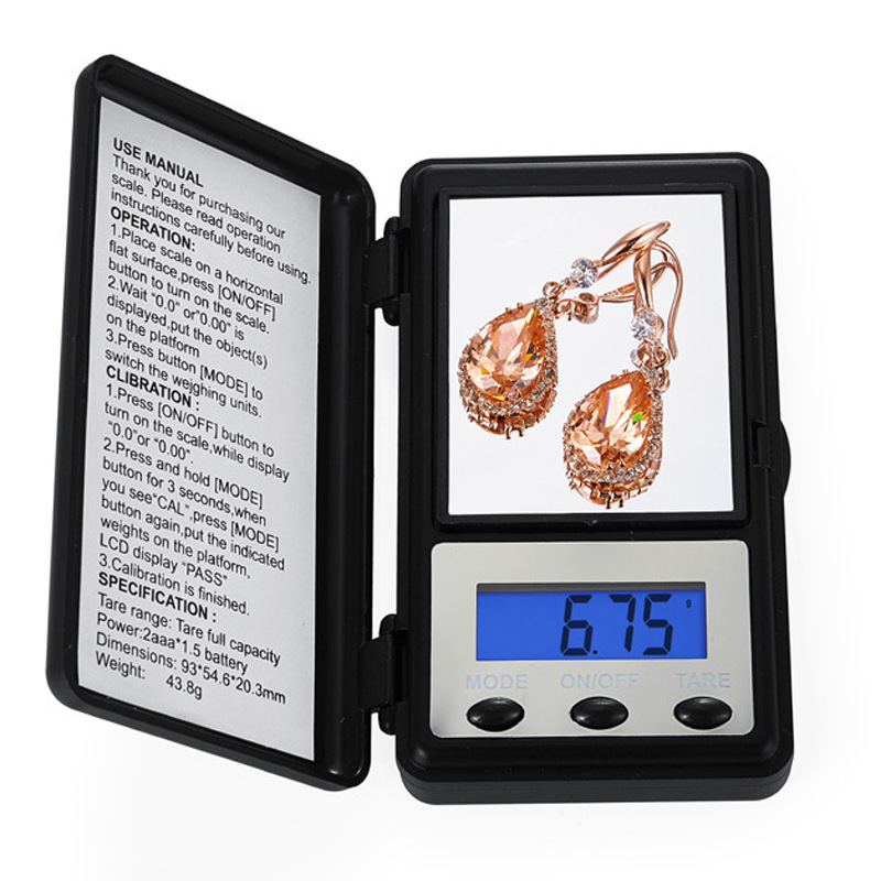 电子秤小型手机天平秤迷你精准口袋黄金珠宝秤0.01茶叶手掌称台秤