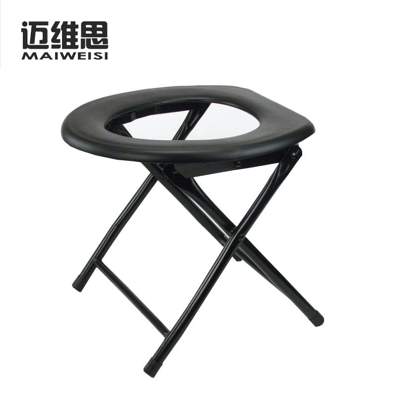Sitting on the bench old man toilet seat moving toilet pregnant woman sitting on toilet portable folding hug
