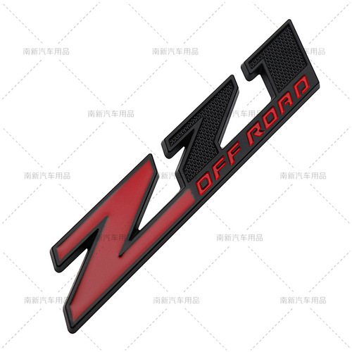 Large Z71 sticker suitable for Chevrolet modified car logo personalized metal car decoration car sticker personalized tail label