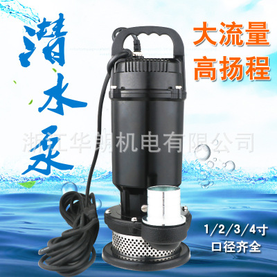 direct Submersible pump 2 48v60v72v Farmland Irrigation a storage battery car Water pump gardens Watercourse breed