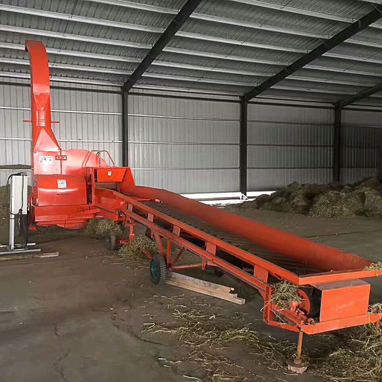 移动式秸秆粉碎机 大型桔梗粉碎机 大型柴油青贮铡草机
