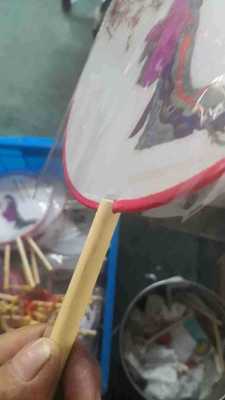 古风团扇定制宫扇舞蹈扇定做广告扇|ms