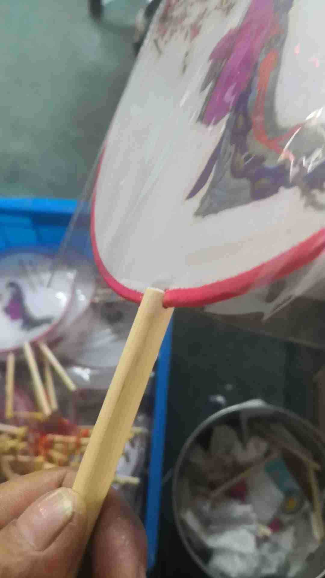 古风团扇定制宫扇舞蹈扇定做广告扇|ms