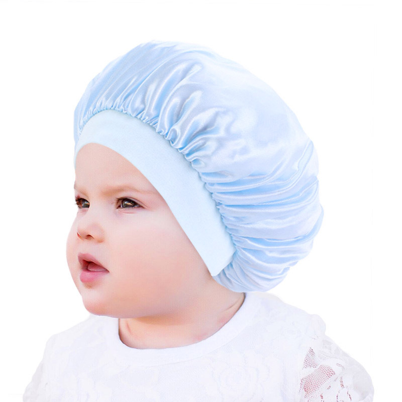 Bonnets - casquettes pour bébés en Imitation soie polyester - Ref 3437108 Image 1