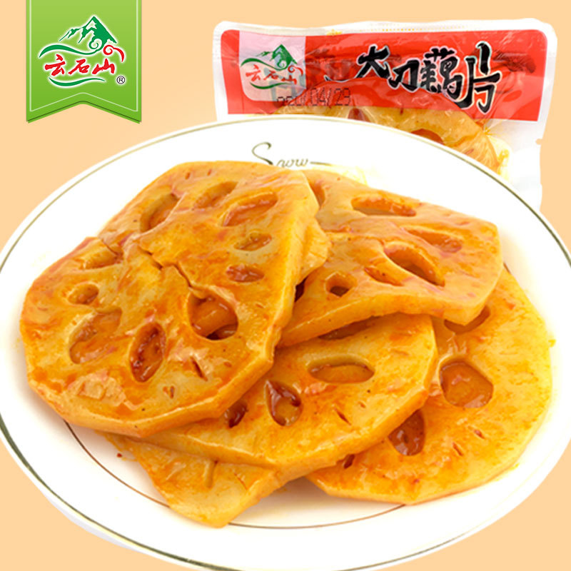 厂家直销云石山大刀藕片 散称莲藕酱菜下饭菜即食素食素菜|ru