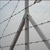 Barbed Wire Purse net Barbed wire Bracket Column Stainless steel blade Barbed Wire Prison protect Barbed wire