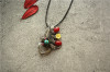 South Korean goods, long brooch, necklace, sweater, suitable for import, flowered