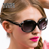 Retro classic elegant sunglasses, fashionable glasses with bow