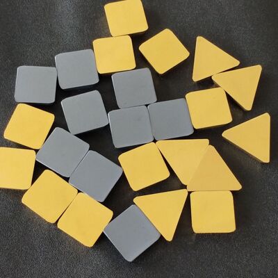 Coating yellow black Square Triangular milling insert Milling machine blade 4160511 3130511