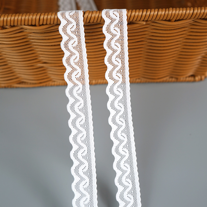 现货新品2.CM弹力小蕾丝花边 DIY玩具娃娃服饰花边  服装鞋帽蕾丝