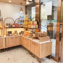 面包邊櫃 中島櫃  杭州展櫃廠專業制作面包展示櫃和蛋糕展櫃