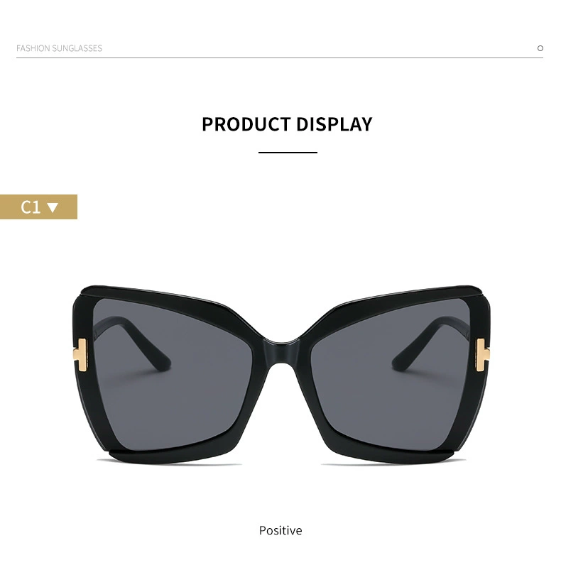 Brand Designer T Sunglasses 2022 New Oversized Square Women Sun Glasses Female Big Frame Colorful Shades for Women Oculos rectangle sunglasses