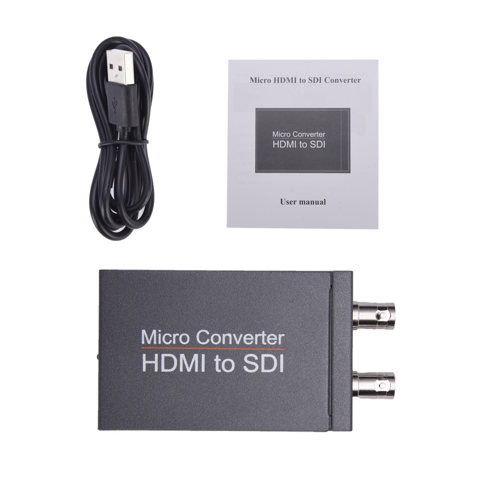 HDMI to SDI Converter HDMI信号转SDI信号 双SDI 输出-阿里巴巴